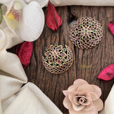 Vriksham Lotus Style Chandran & Suryan Billai-Green Red-G19336